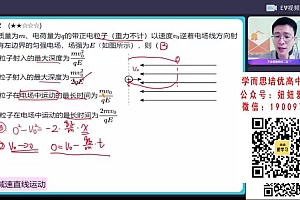 【2022秋】高二物理龚政A+ 【完结】 网盘下载(11.06G)
