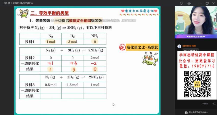 【2022秋】高二化学康冲A+ 【完结】 网盘下载(13.79G)