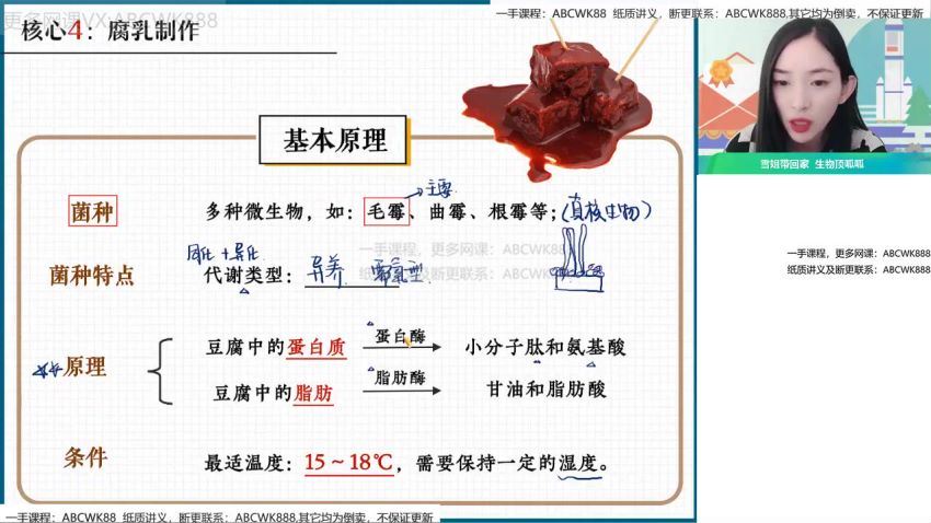 【2022春】高二生物尖端班杨雪 网盘下载(9.07G)