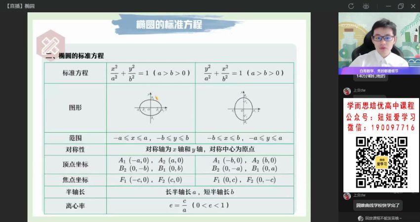 【2022秋】高二数学（课改b）周永亮A+ 【完结】 网盘下载(11.55G)