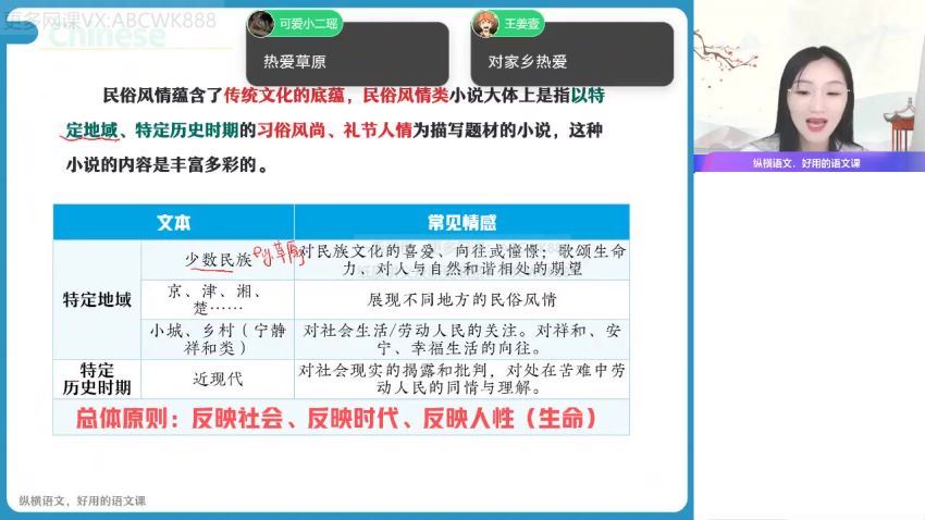 【2022寒】高二语文尖端班张亚柔 网盘下载(3.90G)